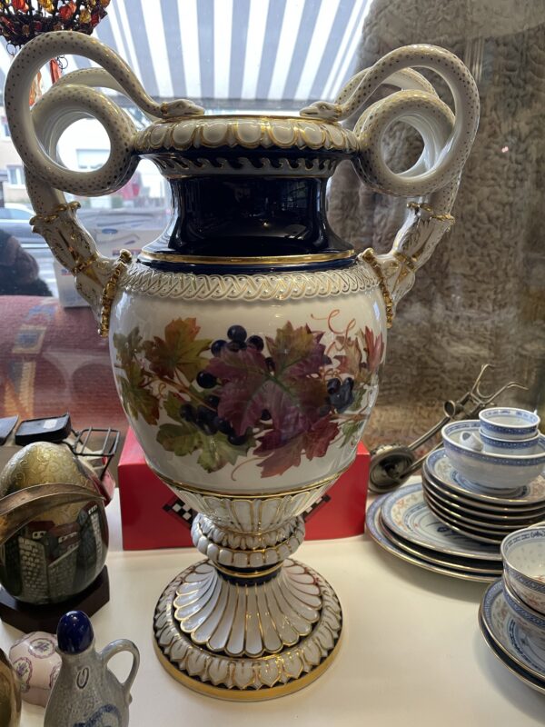 Schlangenhenkel-Vase, Meissen